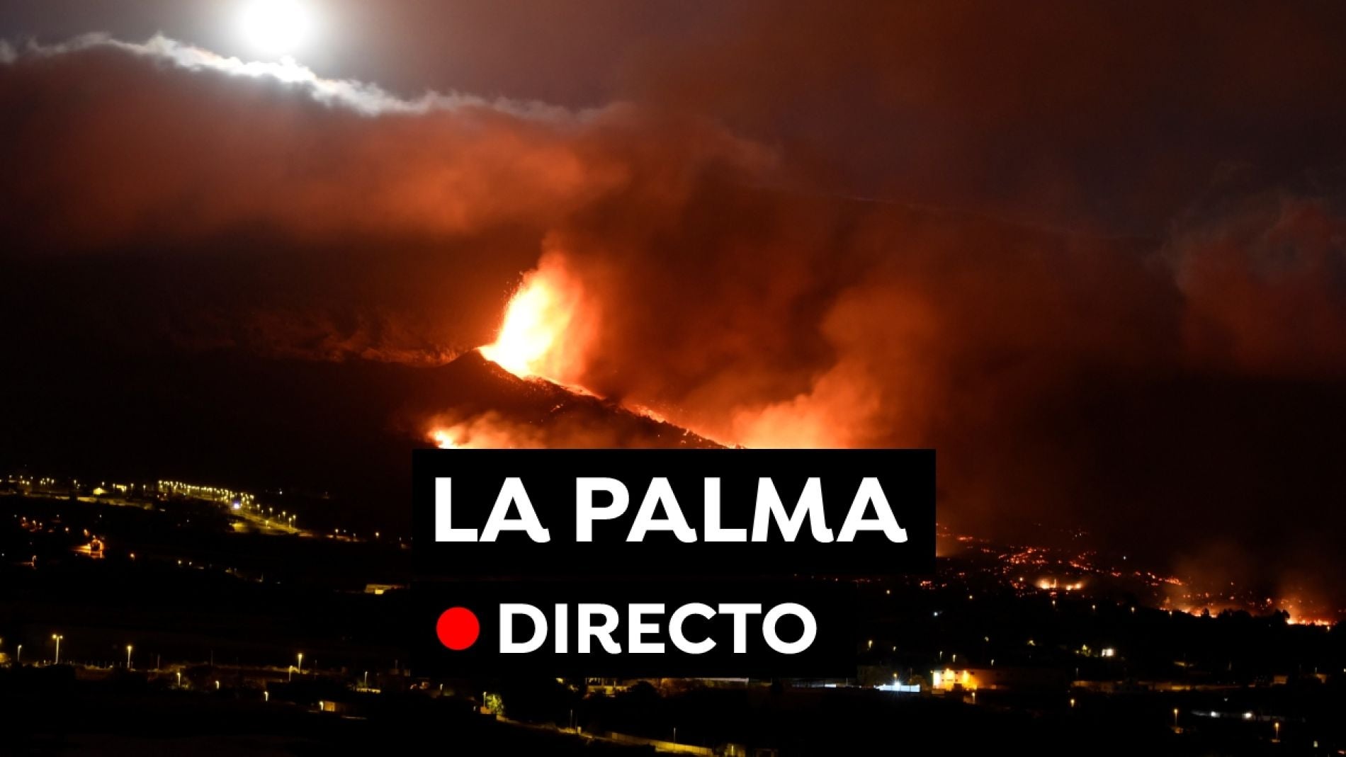La cronología de la erupción del volcán Cumbre Vieja en La Palma